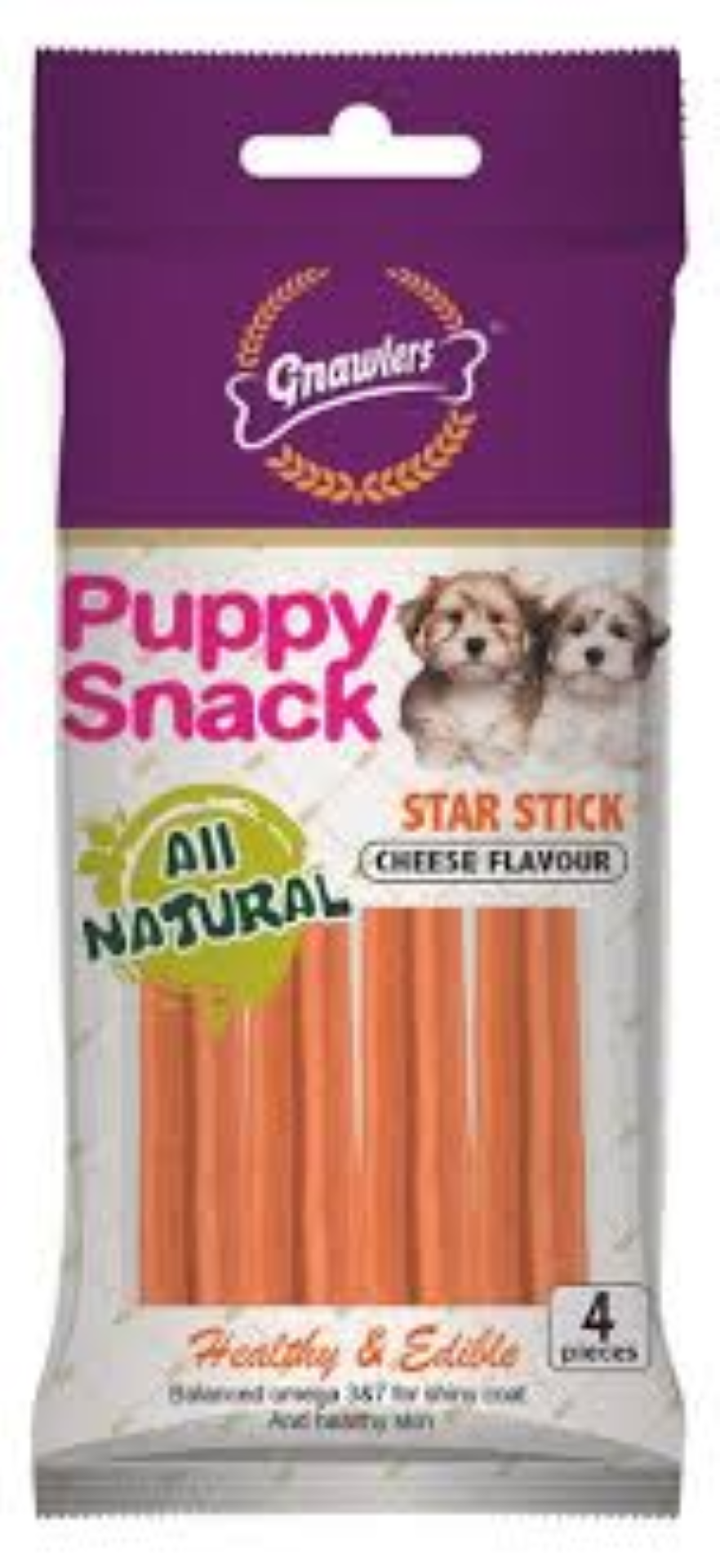 STAR STICK TREAT CHEESE FLAVOUR 80GR
